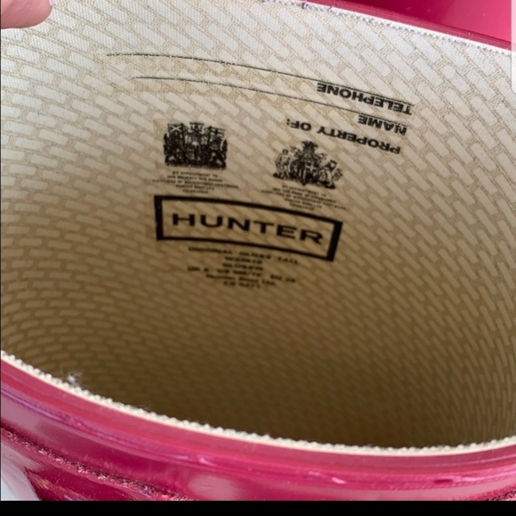 Hunter Tall Glossy Size 7 - Picture 4 of 13